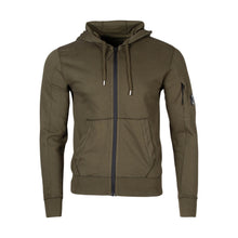 Load image into Gallery viewer, Cp Company Hooded Lens Full Zip In Ivy Green

