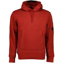 Load image into Gallery viewer, Cp Company Heavy Lens Overhead Hoodie In Red
