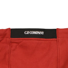 Load image into Gallery viewer, Cp Company Heavy Lens Overhead Hoodie In Red
