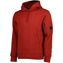 Load image into Gallery viewer, Cp Company Heavy Lens Overhead Hoodie In Red
