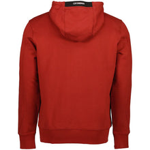 Load image into Gallery viewer, Cp Company Heavy Lens Overhead Hoodie In Red
