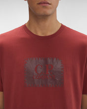 Load image into Gallery viewer, Cp Company Stamp Logo T-Shirt In Red
