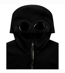 Cp Company Junior Soft Shell-R Goggle Jacket Black