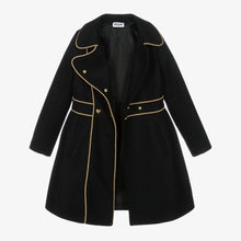Load image into Gallery viewer, Moschino Junior Couture Teddy Bear Wool Jacket Black
