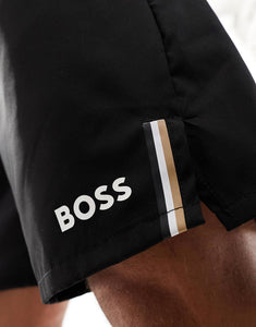 Hugo Boss Matteo Berrettini S Game Shorts in Black