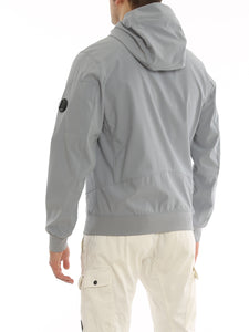 Cp Company Lens S/S Soft Shell Jacket in Griffin Grey