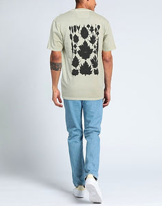 Cp Company Resist Dyed Graphic Logo T-Shirt in Pelican