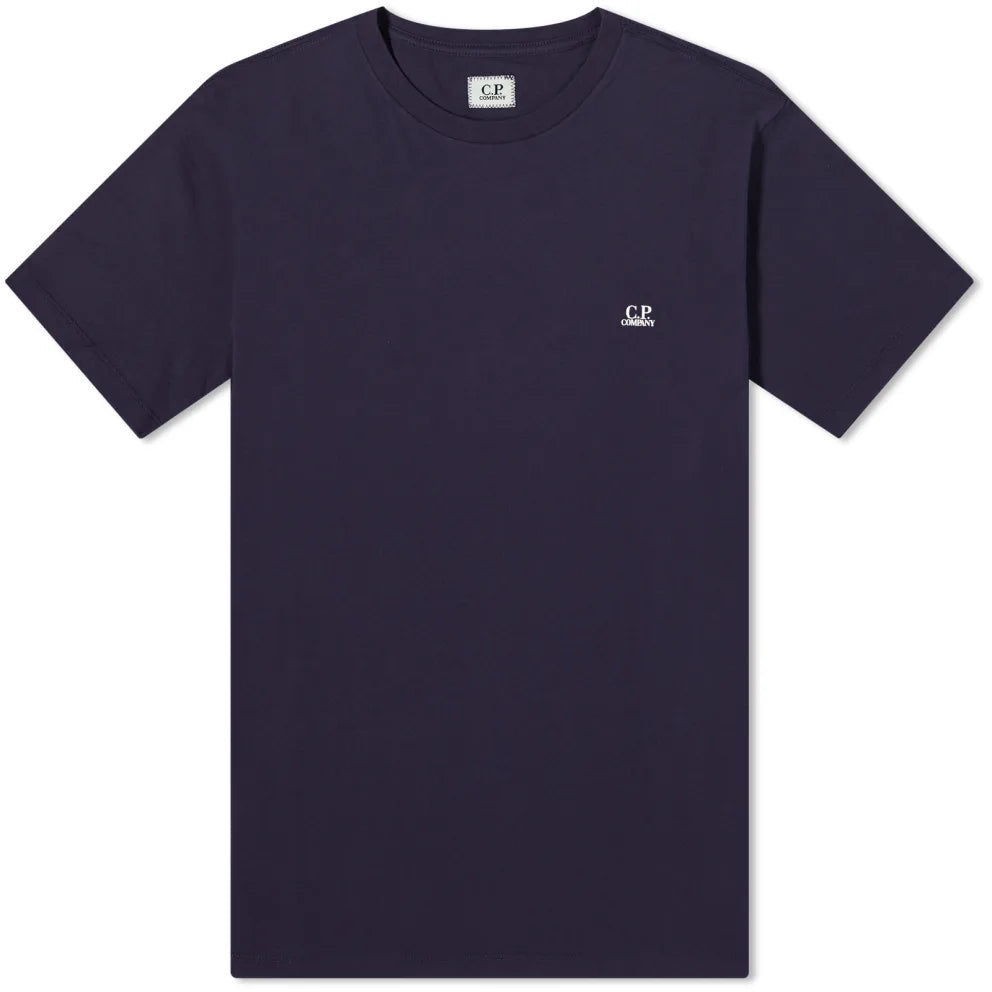 Cp Company 30/1 Jersey Goggle T-Shirt in Navy