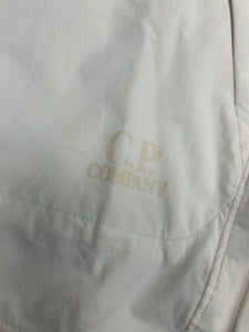 Cp Company Dyshell Overhead Sweatshirt In White