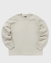 Load image into Gallery viewer, Stone Island Embroidered Logo Cotton Sweatshirt in Stucco (Natural White)
