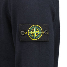 Load image into Gallery viewer, Stone Island Virgin Wool Turtleneck Sweatshirt in Navy
