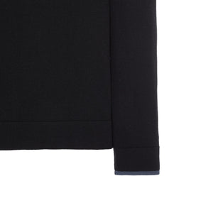 Stone Island Virgin Wool Sweatshirt in Black