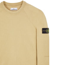 Load image into Gallery viewer, Stone Island Soft Cotton Crewkneck Knit Sweatshirt in Ecru
