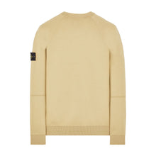 Load image into Gallery viewer, Stone Island Soft Cotton Crewkneck Knit Sweatshirt in Ecru
