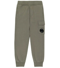 Load image into Gallery viewer, Cp Company Junior Lens Jogging Bottoms in Thyme
