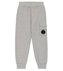 Cp Company Junior Lens Jogging Bottoms in Grey