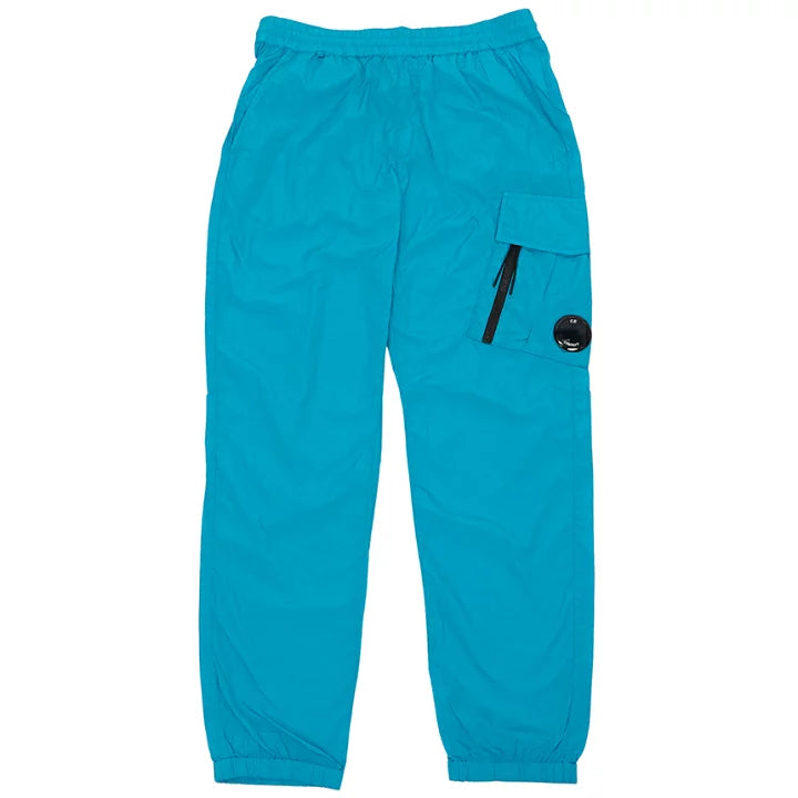 Cp Company Junior Chrome-R Lens Cargo Pants in Tile Blue