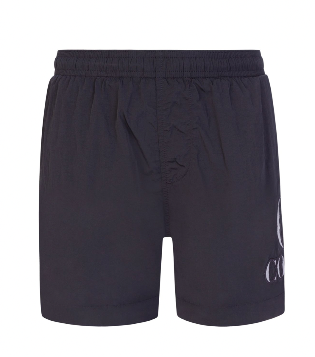 Cp Company Junior Big Logo Swimshorts In Navy