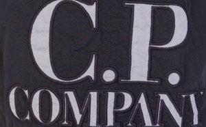 Cp Company Junior Big Logo Swimshorts In Navy