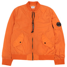 Load image into Gallery viewer, Cp Company Junior Chrome-R Lens Bomber Jacket in Harvest Pumpkin
