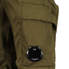 Load image into Gallery viewer, Cp Company Junior Stetch Gabardine Lens Cargo Pants Ivy Green
