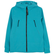 Load image into Gallery viewer, Cp Company Junior Shell-R Goggle Jacket in Tile Blue
