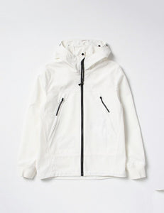 Cp Company Junior Shell-R Goggle Jacket in White