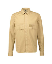 Load image into Gallery viewer, Cp Company Metropolis Series Button Up Shirt in Cumin
