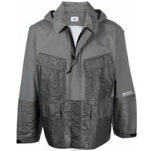 Load image into Gallery viewer, Cp Company Gore-Tex Infinium Mixed Collared Goggle Jacket In Grey
