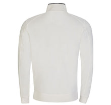 Load image into Gallery viewer, Cp Company Light Fleece Lens Quarter Zip In White
