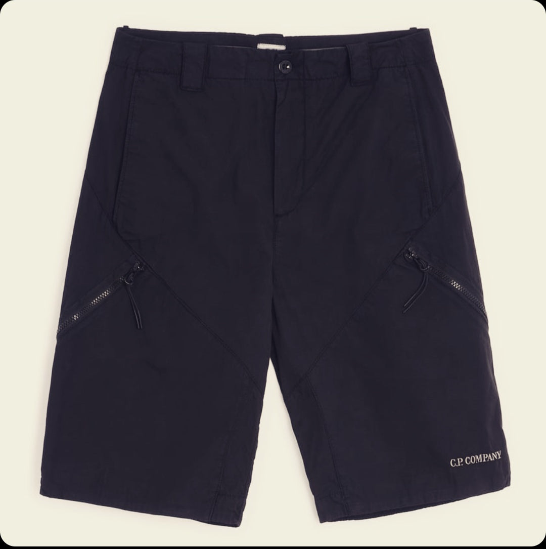 Cp company shorts navy hot sale