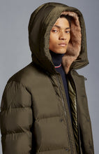 Load image into Gallery viewer, Moncler Alagon Long Down Jacket In Khaki

