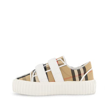 Load image into Gallery viewer, Burberry Junior Trainers In Beige
