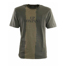 Load image into Gallery viewer, CP Company 24/1 Jersey Tie Dye Tshirt In Khaki
