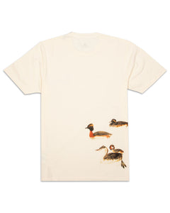 CP Company Jersey 24/1 Duck Graphic T-Shirt in White