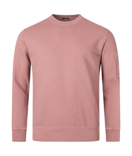 Load image into Gallery viewer, Cp Company Brushed Emerized Resist Dyed Lens Sweatshirt In Cedar Wood
