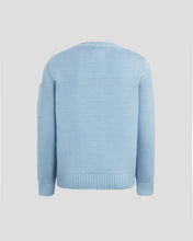 Load image into Gallery viewer, Cp Company Junior Merino Wool Knit In Blue 055
