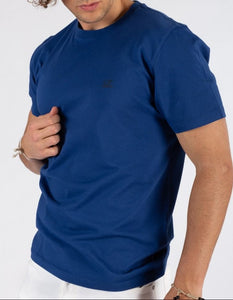 CP Company Small Logo T-shirt In Blue