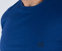 Load image into Gallery viewer, CP Company Small Logo T-shirt In Blue
