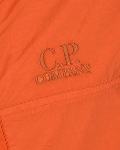 Cp Company Junior Cr-L 011 Garment Dyed Goggle Jacket In Harvest Pumpkin