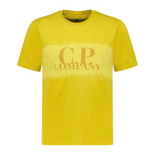 Load image into Gallery viewer, CP Company 24/1 Jersey Tie Dye Tshirt In Yellow
