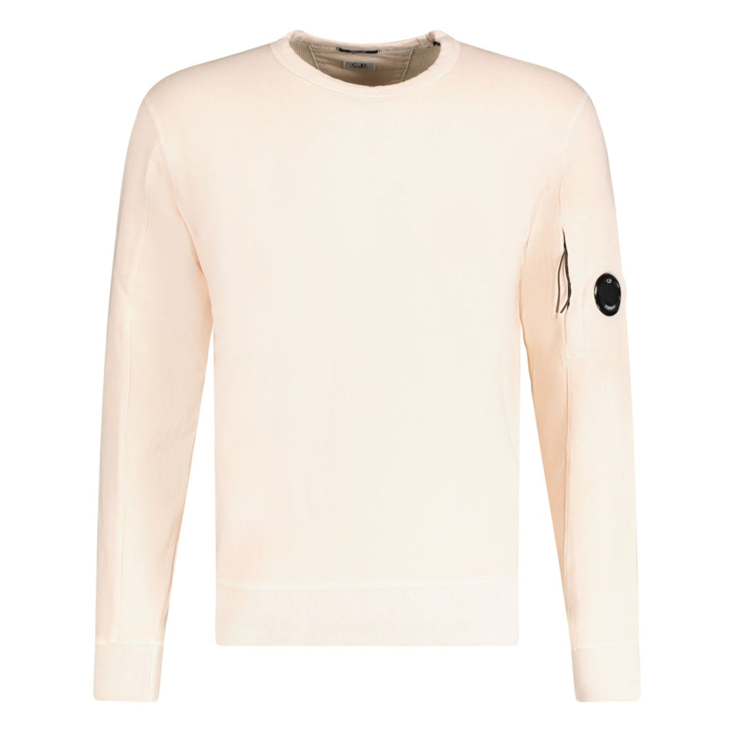 CP Company Resist Dyed Lens Sweatshirt In Pink