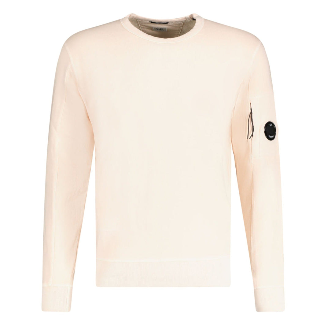 Cp Company Resist Dyed Lens Sweatshirt In Pink