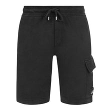 Load image into Gallery viewer, Cp Company Lens Jogger Shorts In Black
