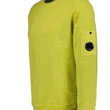 Load image into Gallery viewer, Cp Company Brushed Emerized Resist Dyed Lens Sweatshirt In Golden Palm
