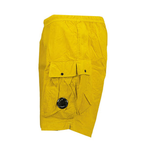 CP Company Chrome-R Multipocket Swimshorts In Yellow