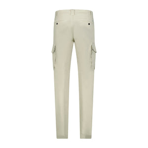 Cp Company Sateen Stretch Cargo Pants In Ivory