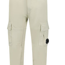 Load image into Gallery viewer, Cp Company Sateen Stretch Cargo Pants In Ivory
