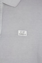 Load image into Gallery viewer, Cp Company Pique Resist Dyed Polo Shirt In Ice Grey
