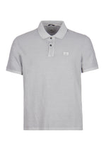 Load image into Gallery viewer, Cp Company Pique Resist Dyed Polo Shirt In Ice Grey
